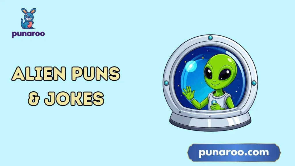 Alien Dad jokes one liners
