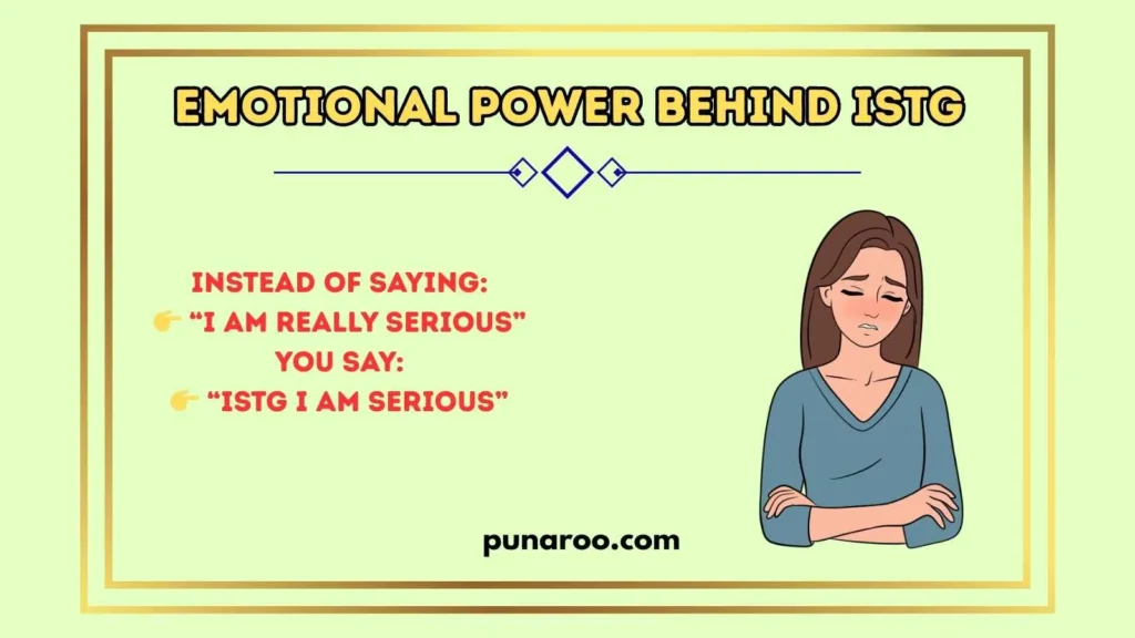 Emotional Power Behind ISTG