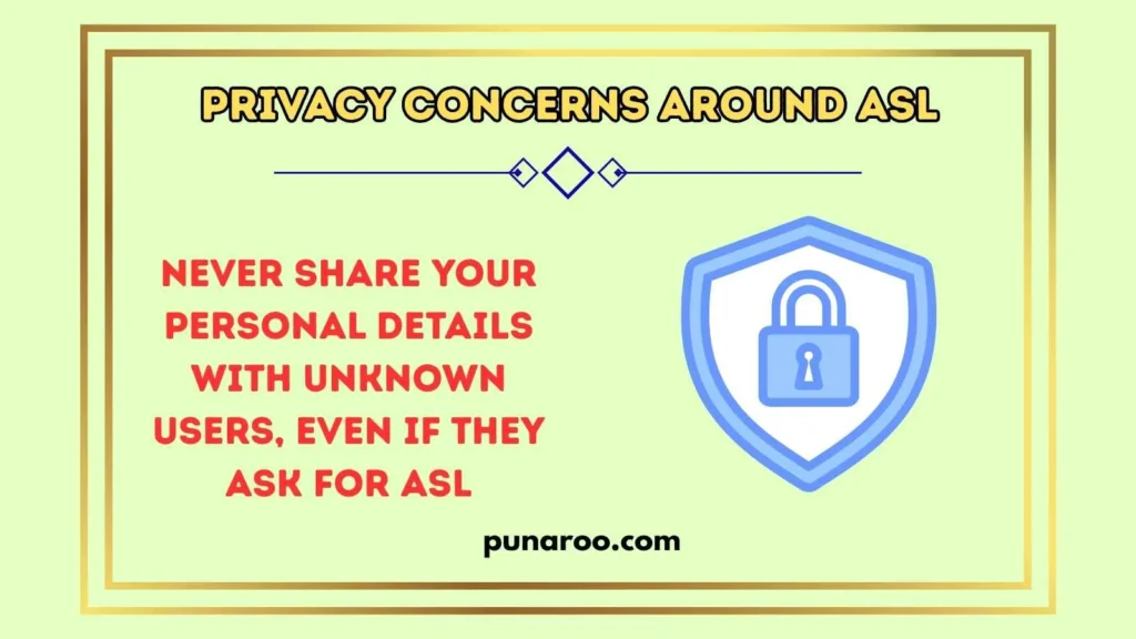 Privacy Concerns Around ASL