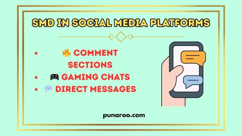 SMD in Social Media Platforms