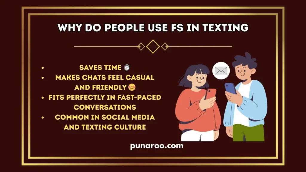 Why Do People Use FS in Texting