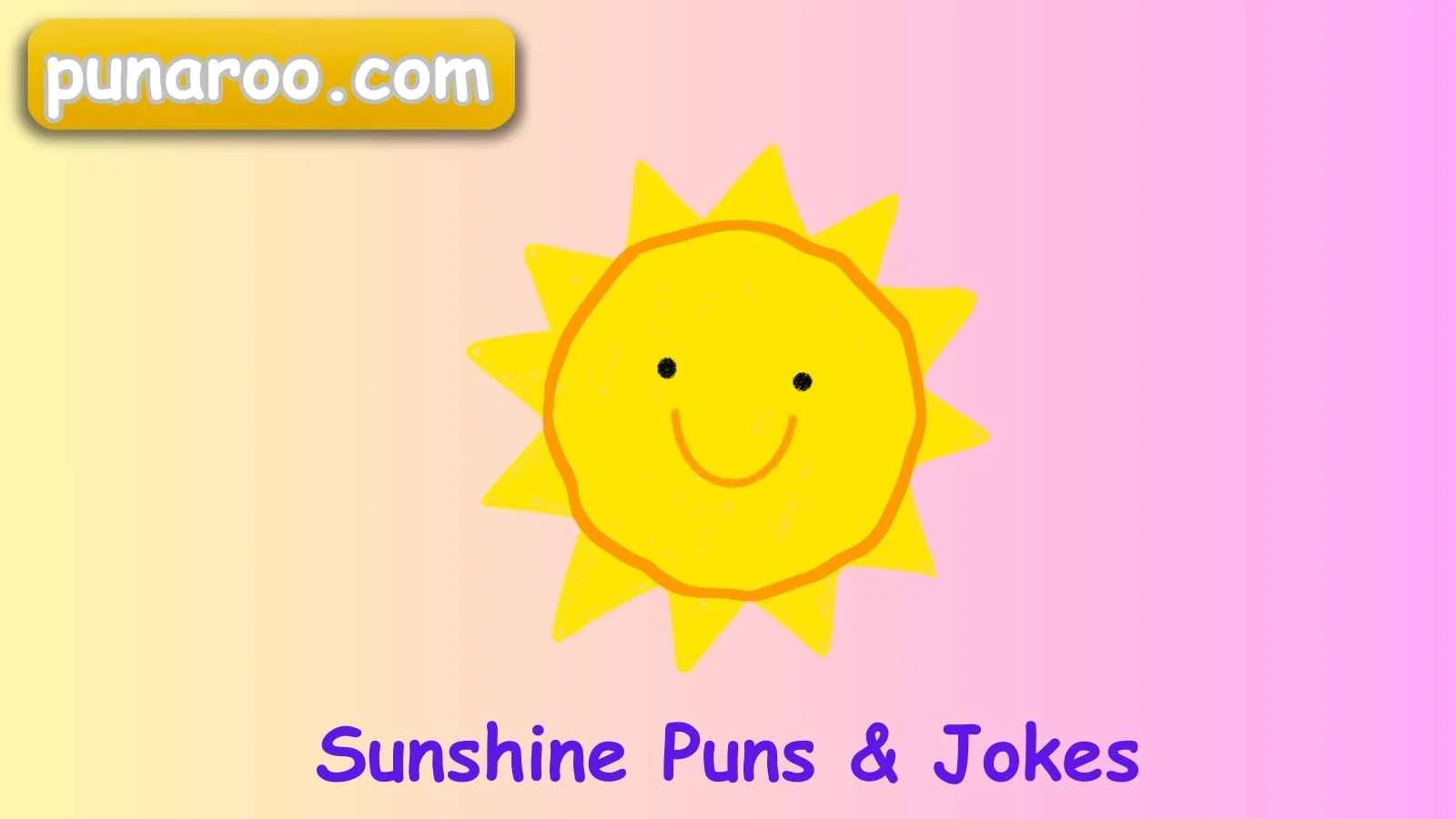 Sunshine Puns & Jokes