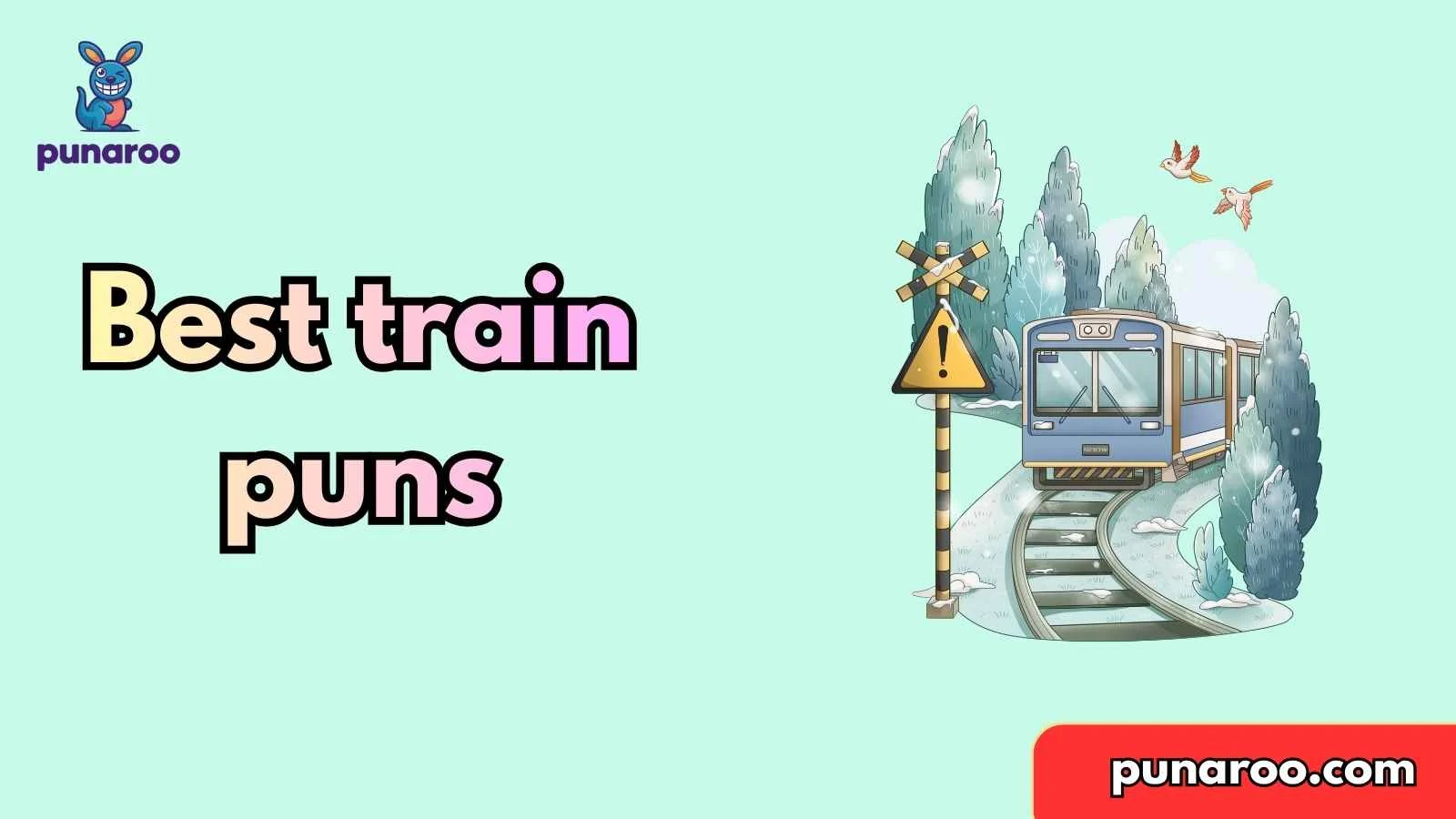 best train puns