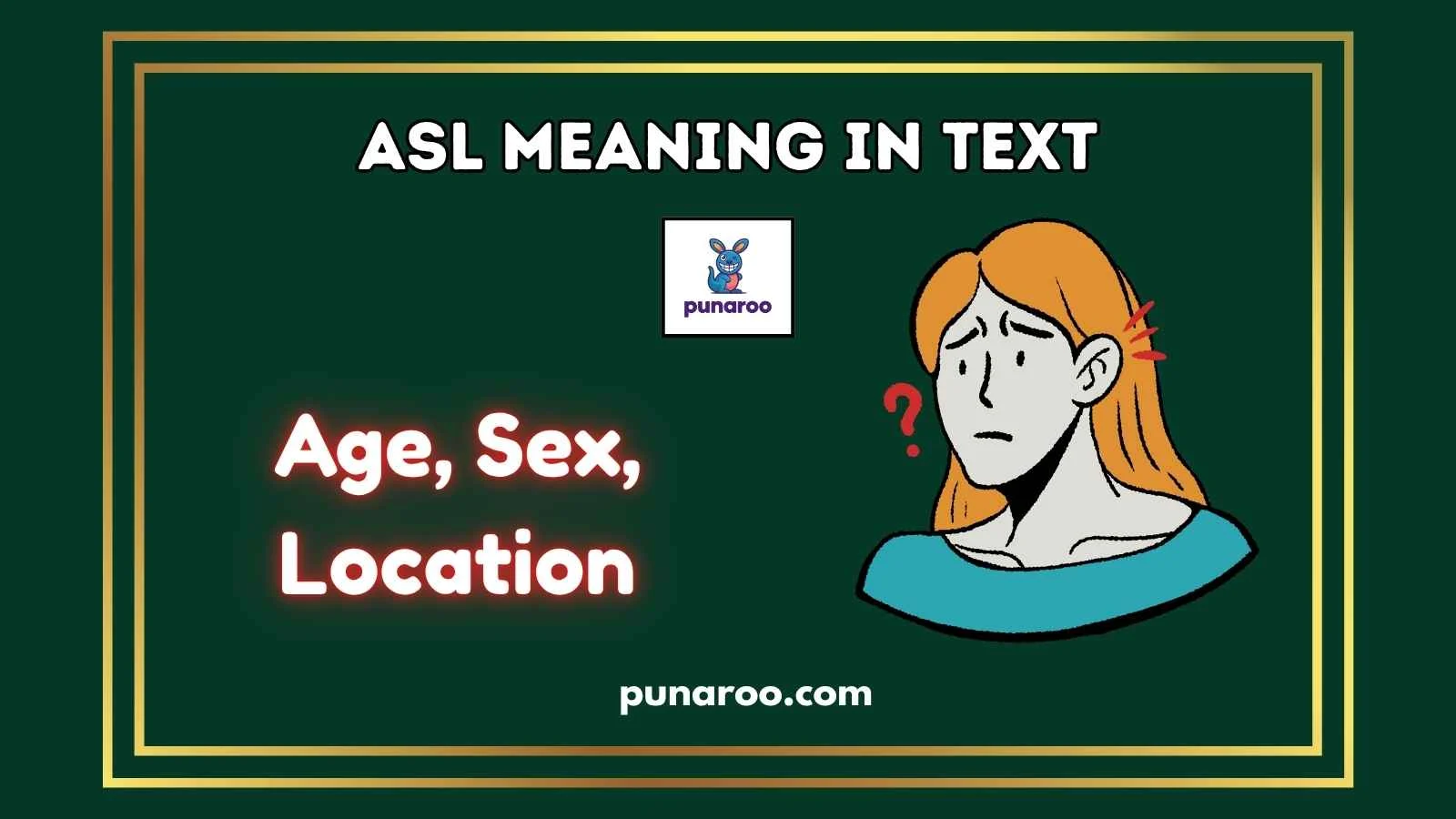 ASL Meaning in Text