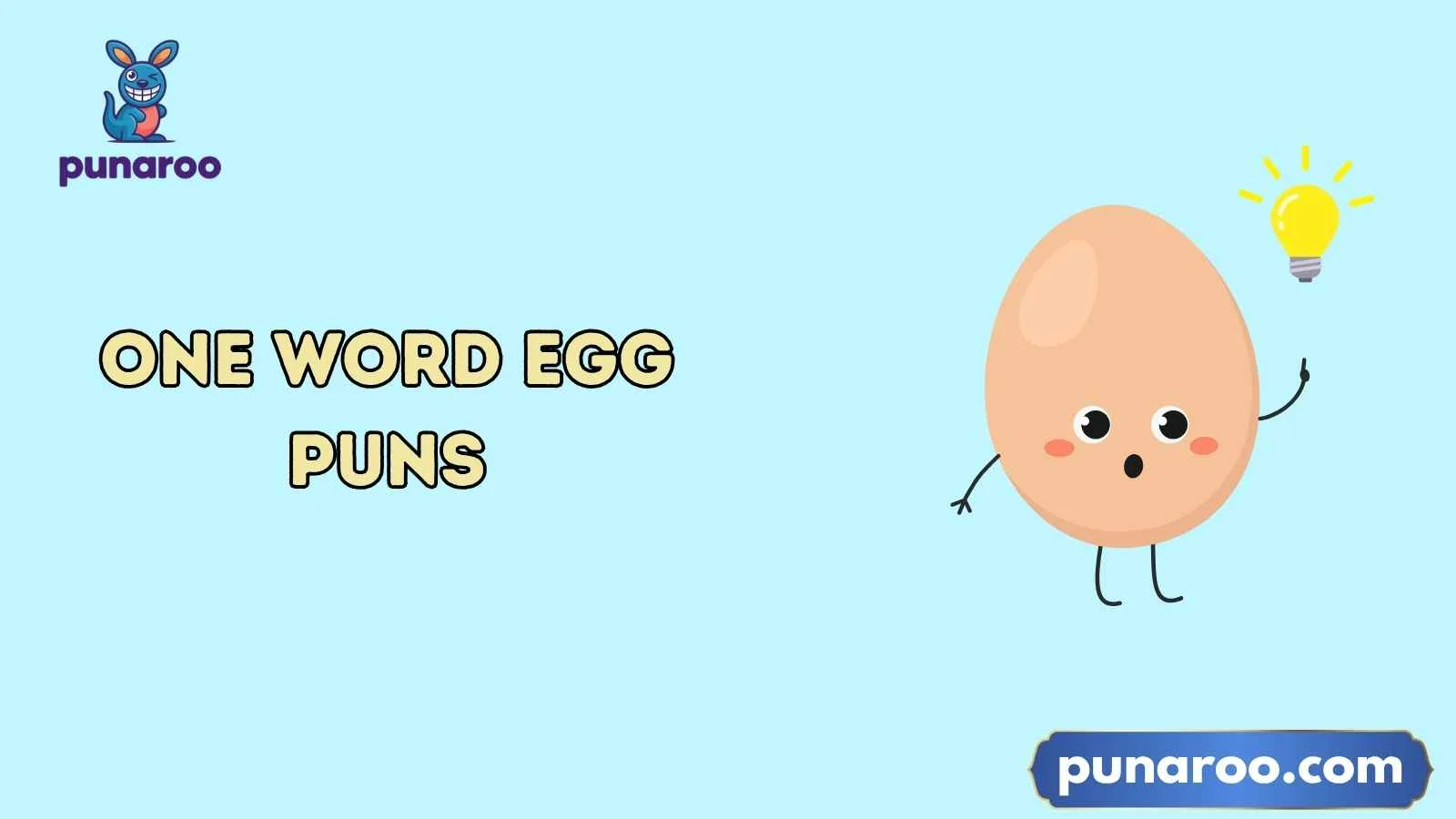 one word egg puns
