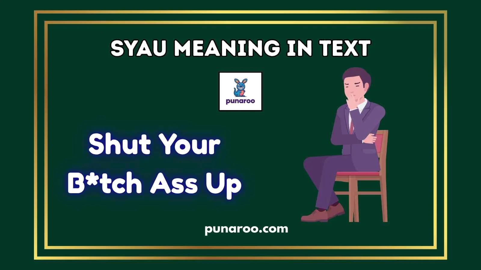 SYAU Meaning in Text