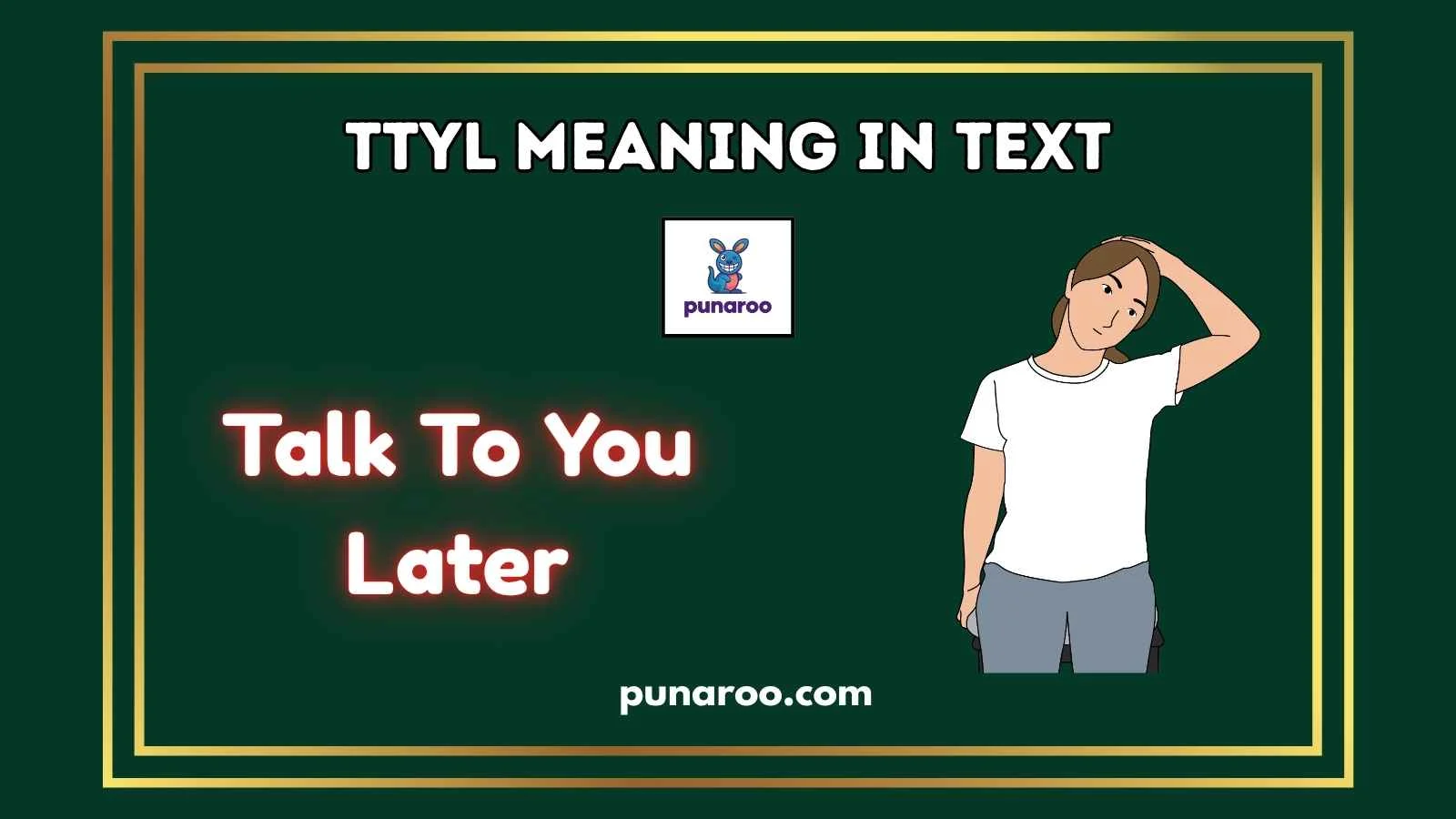 TTYL Meaning in Text
