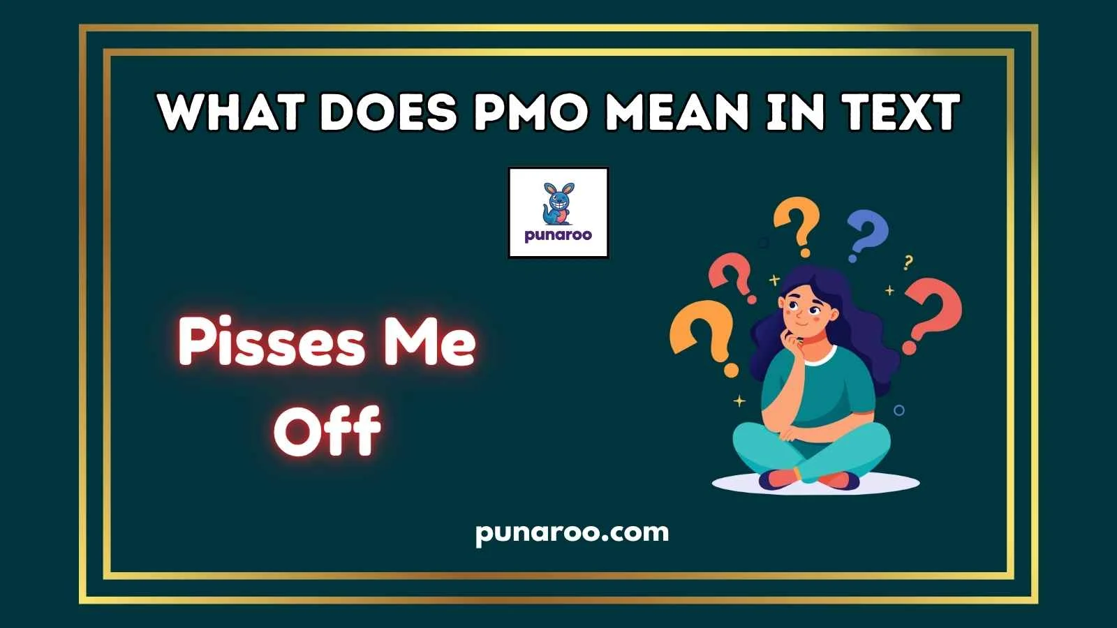what does pmo mean in text