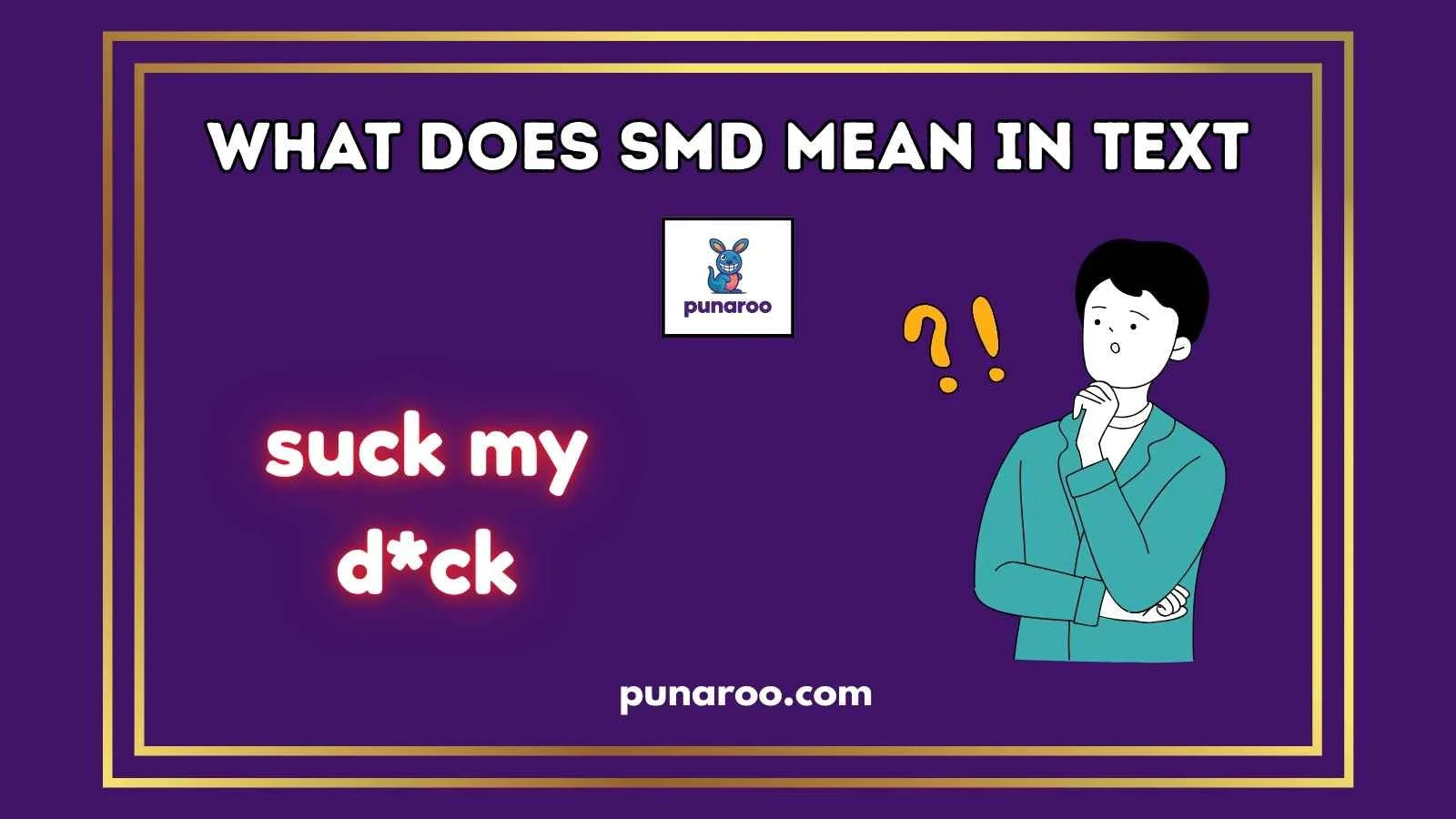 What Does SMD Mean In Text